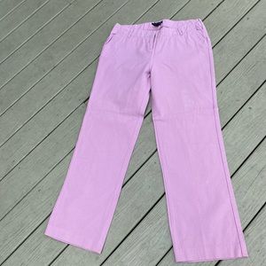 Destiny - Woman’s lavender color high rise pants, Size: 14